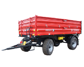 Farming trailer T711-1 load capacity 8t