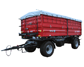 Farming trailer T739 load capacity 14t